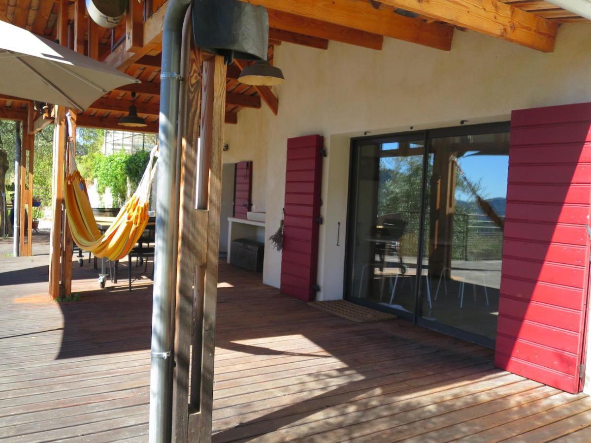 Les Figaires Villa L'Escarene Buitenkant foto