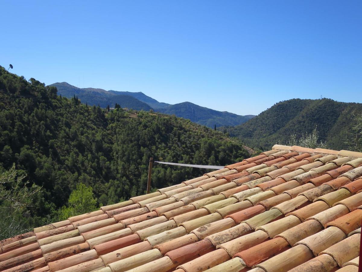 Les Figaires Villa L'Escarene Buitenkant foto