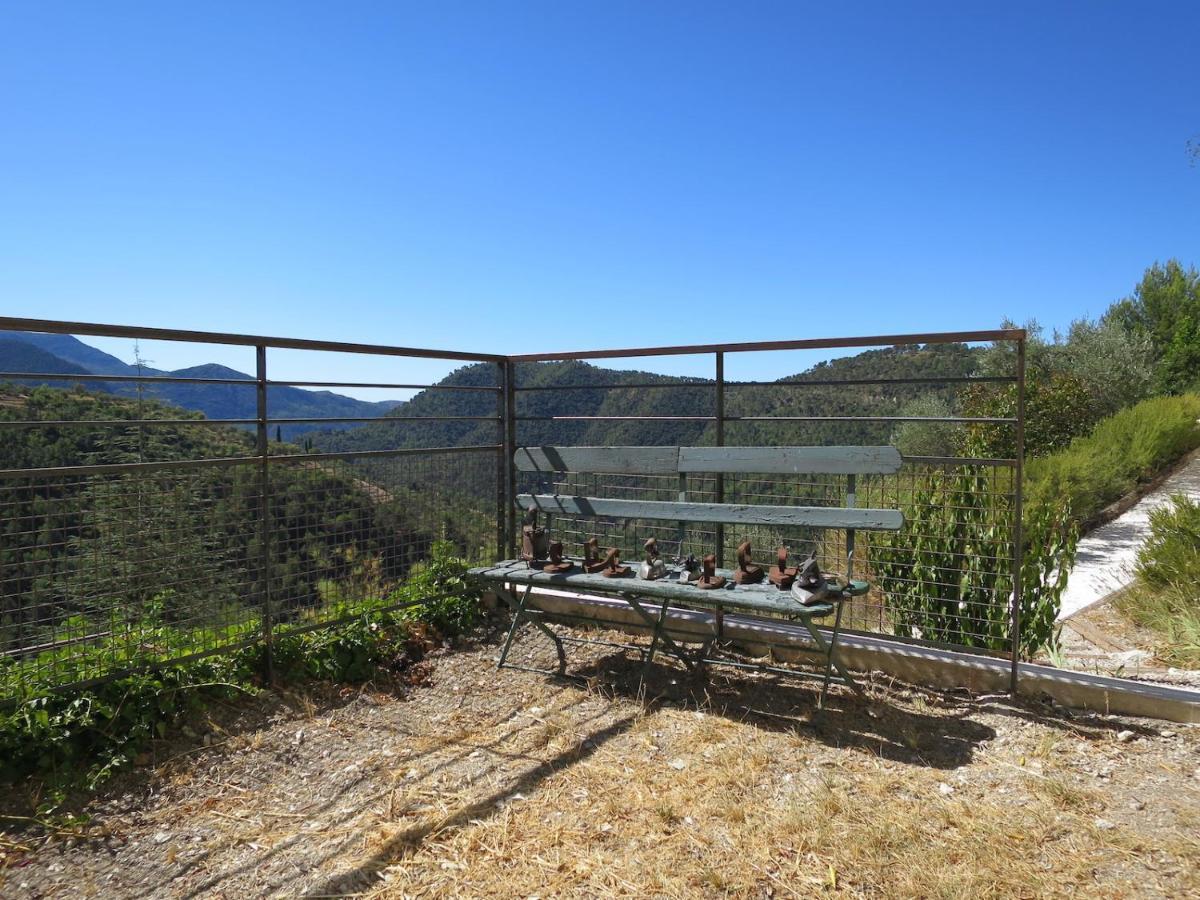 Les Figaires Villa L'Escarene Buitenkant foto