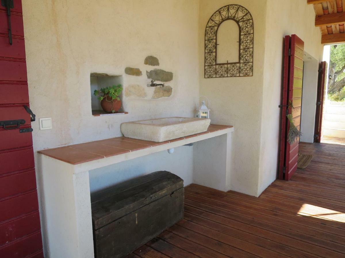 Les Figaires Villa L'Escarene Buitenkant foto