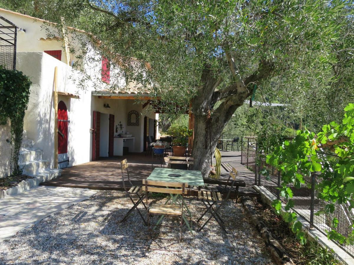 Les Figaires Villa L'Escarene Buitenkant foto