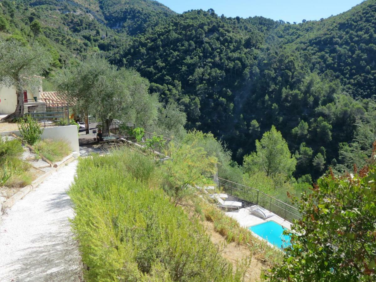 Les Figaires Villa L'Escarene Buitenkant foto