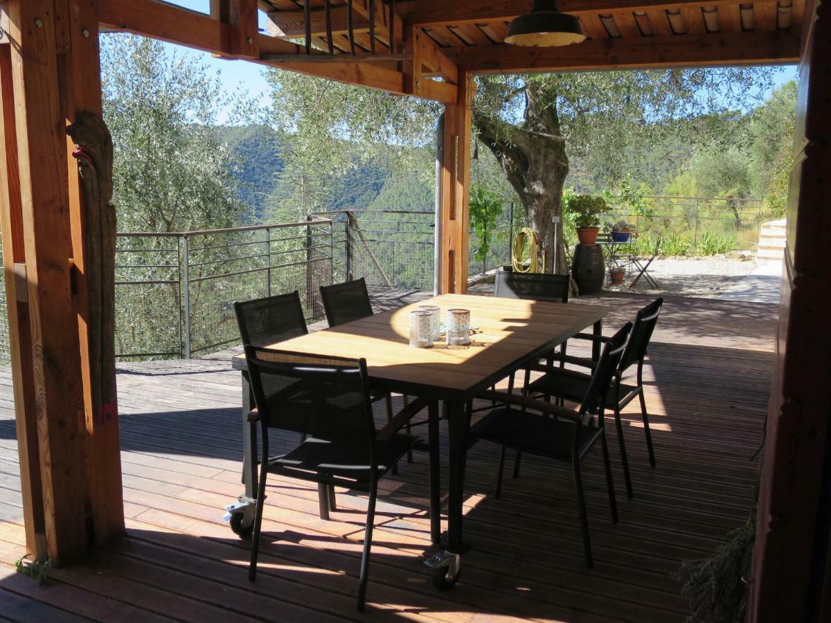 Les Figaires Villa L'Escarene Buitenkant foto